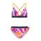 Just Beach triangel bikini Bali roze/paars/oranje