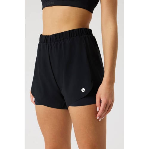 Björn Borg sportshort 2-in-in Ace zwart afbeelding
