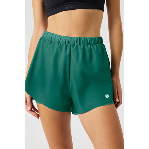 Björn Borg sportshort 2-in-in Ace groen afbeelding