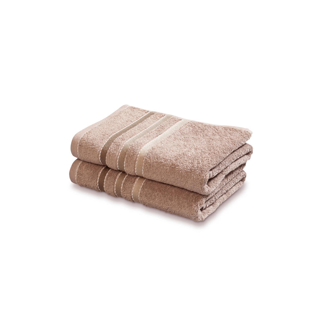 Vandyck handdoek Prestige Lines (set van 2) (110x60 cm)