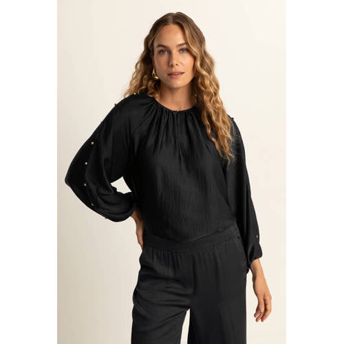 Expresso blousetop zwart afbeelding