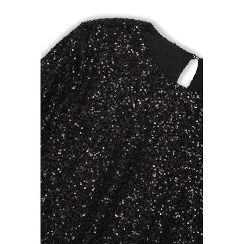 CLAUDIA BY CLAUDIA STRÄTER glitter top zwart met pailletten afbeelding