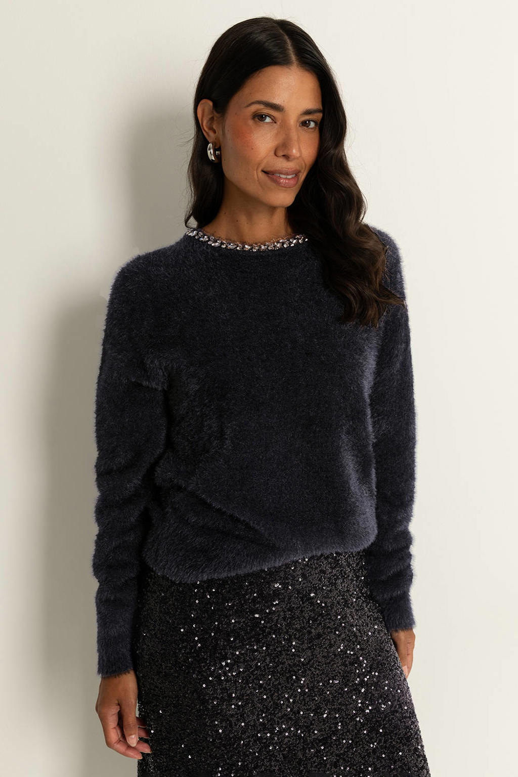 CLAUDIA BY CLAUDIA STRÄTER pullover zwart
