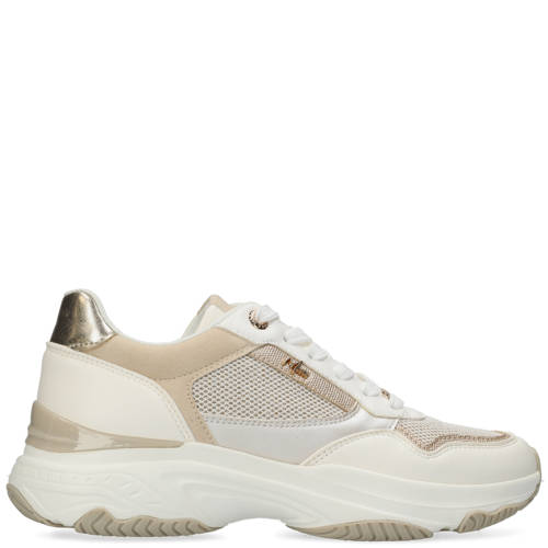 Mexx Radja Pax chunky sneakers wit/goud afbeelding