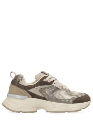 Norah Komo chunky sneakers beige/bruin