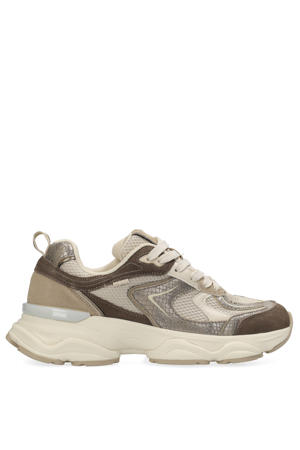 Norah Komo chunky sneakers beige/bruin