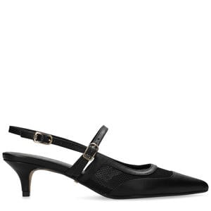 slingback pumps zwart