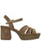 Mexx sandalettes bruin
