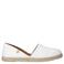 Verbenas Carmen nucleo leren espadrilles wit