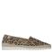 Verbenas Noa suède leren espadrilles met panterprint beige/bruin