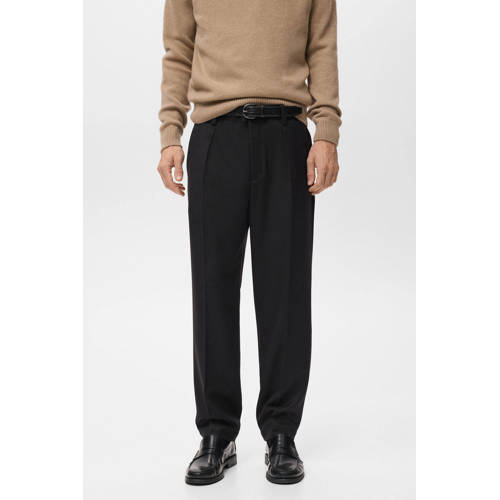 Mango Man regular chino met wol afbeelding