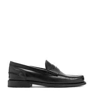 leren loafers zwart