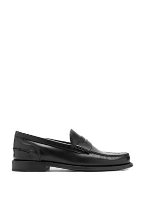 leren loafers zwart
