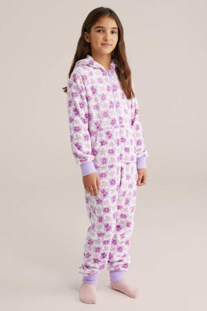 fleece onesie lila/paar