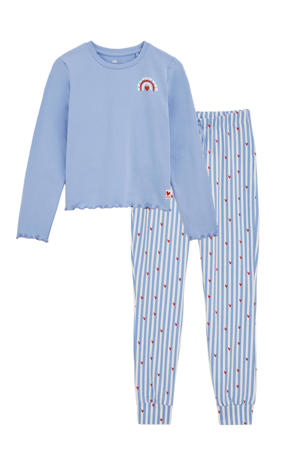 pyjama set blauw