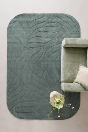 vloerkleed Blossom groen (290x200 cm)