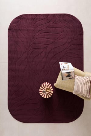 vloerkleed Blossom bordeaux (290x200 cm)