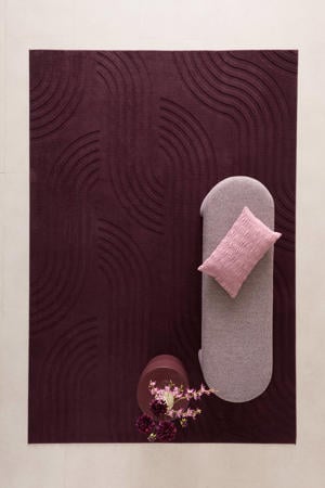 vloerkleed Blair bordeaux (290x200 cm)