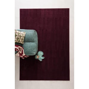 vloerkleed Bella bordeaux (290x200 cm)