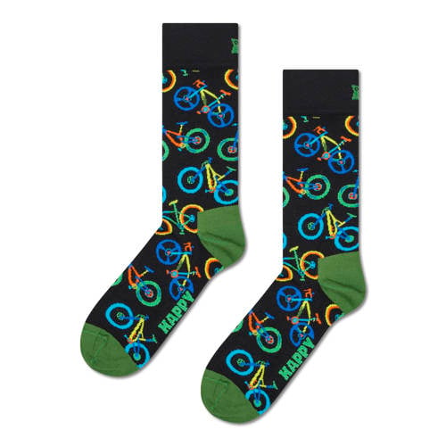 Happy Socks sokken Mountain Bike zwart afbeelding