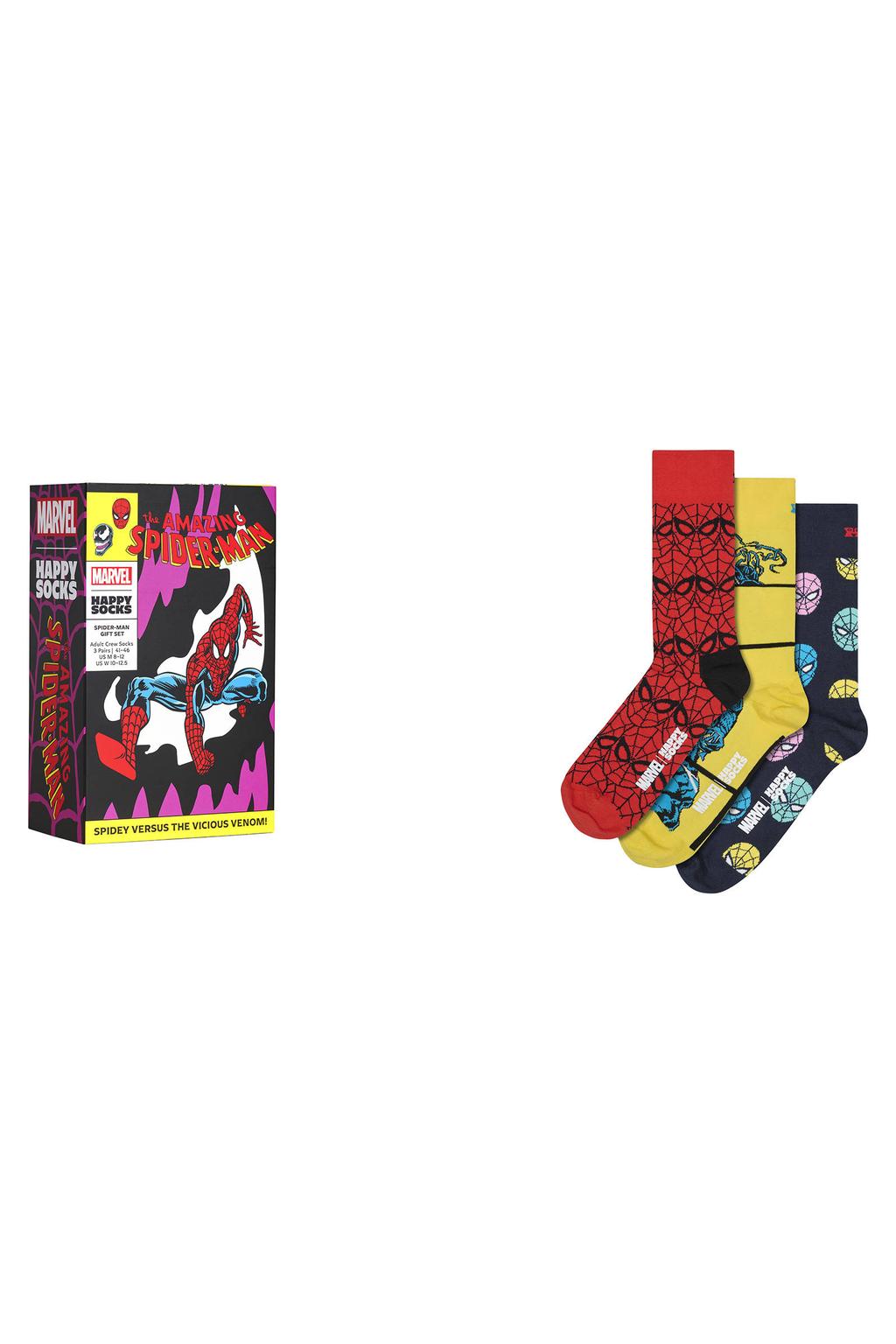 Happy Socks giftbox sokken MARVELâ„¢ Spider-Man - multi (set van 3)