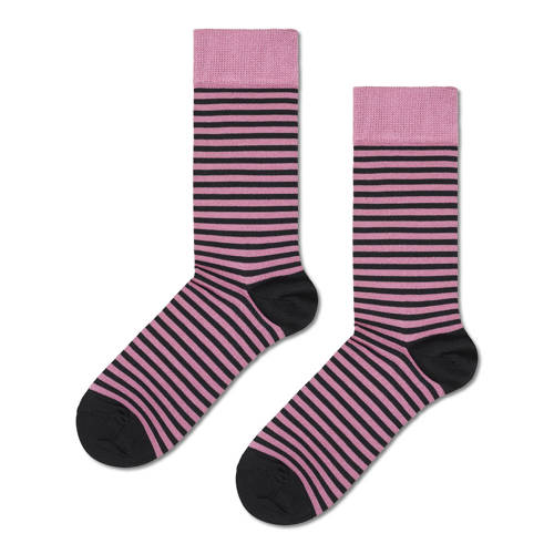 Happy Socks sokken Small Stripe roze afbeelding