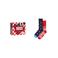Happy Socks giftbox sokken Wine - multi (set van 2)