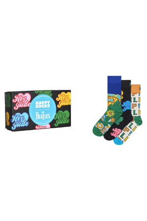 giftbox sokken The Beatles - multi (set van 3)