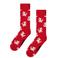 Happy Socks sokken Kitten rood