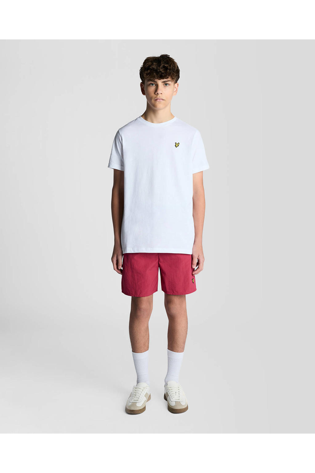 Lyle & Scott zwemshort rood