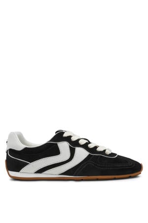 Abbi-SM suède sneakers zwart
