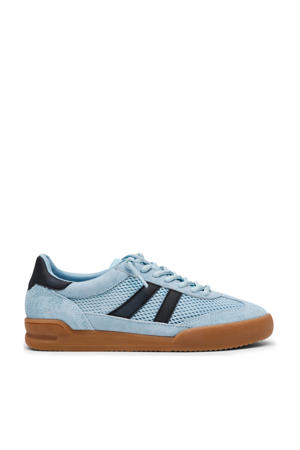 Verdict suède sneakers blauw
