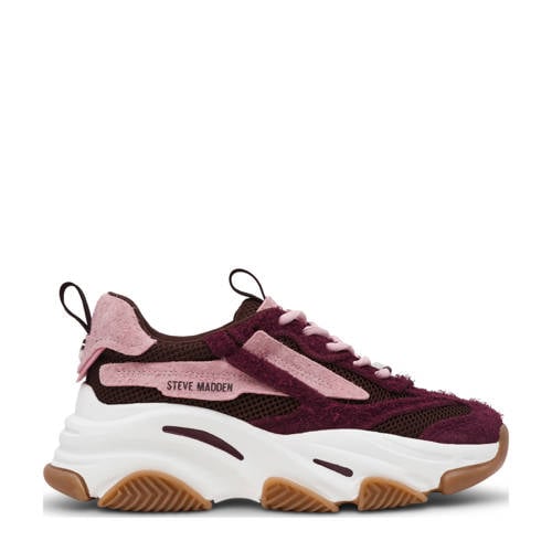 Steve Madden Possession-E chunky sneakers paars/roze afbeelding