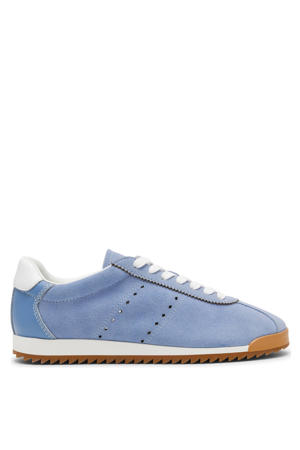 Mirage-SM suède sneakers lichtblauw