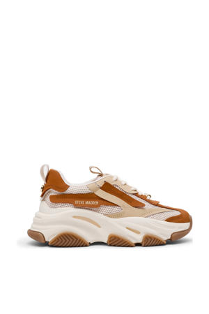 Possession-E chunky sneakers cognac/beige