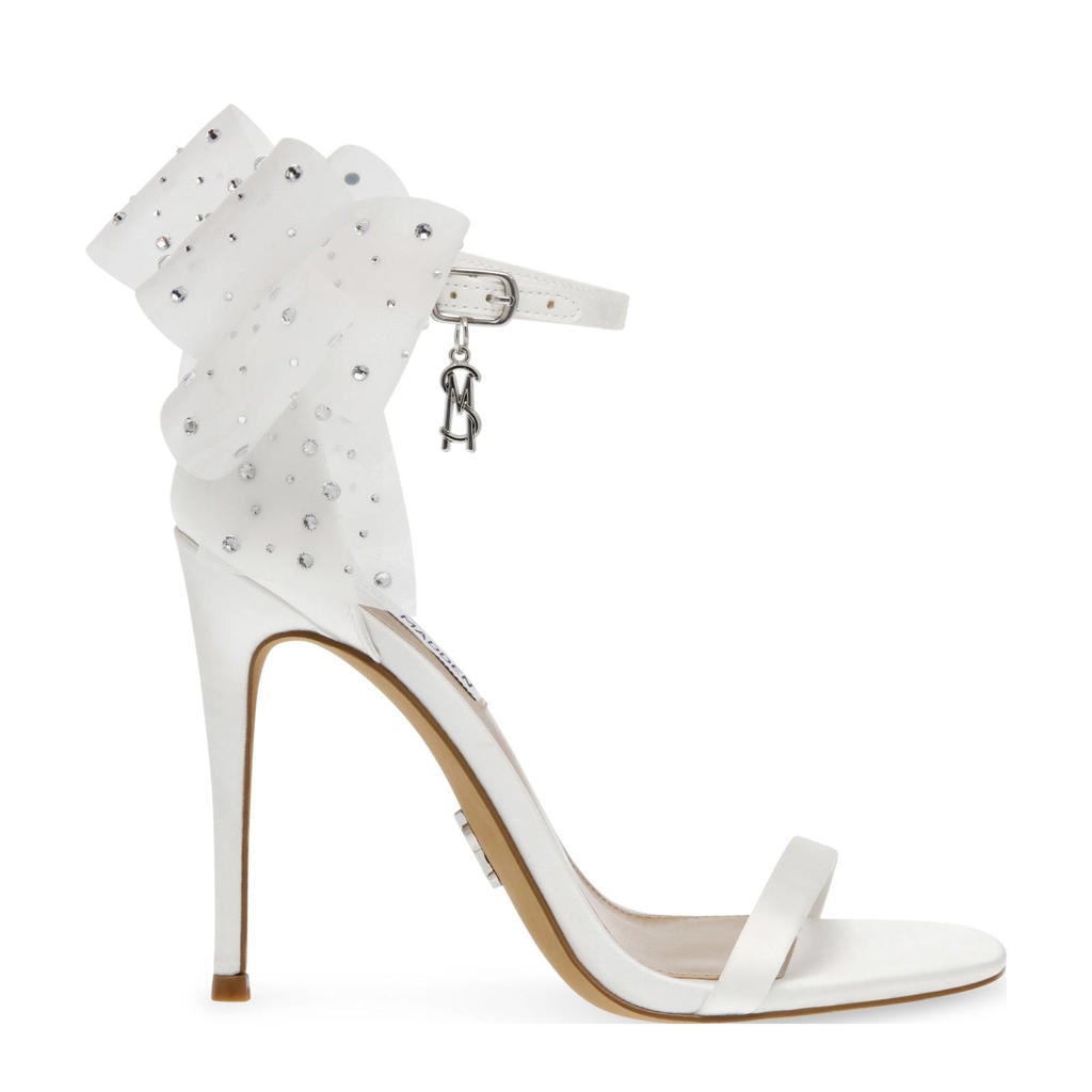Ivoorkleurige dames Steve Madden Nikole sandalettes