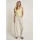 Para Mi straight high waist broek crème