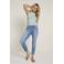 Para Mi high waist regular fit jeans medium blue denim