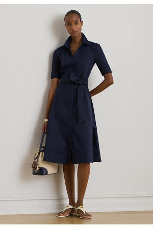 blousejurk donkerblauw