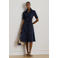 Lauren Ralph Lauren blousejurk donkerblauw