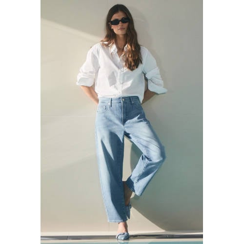 MAC barrel jeans light blue denim afbeelding