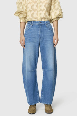 barrel jeans medium blue denim
