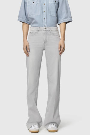 straight leg jeans grey denim