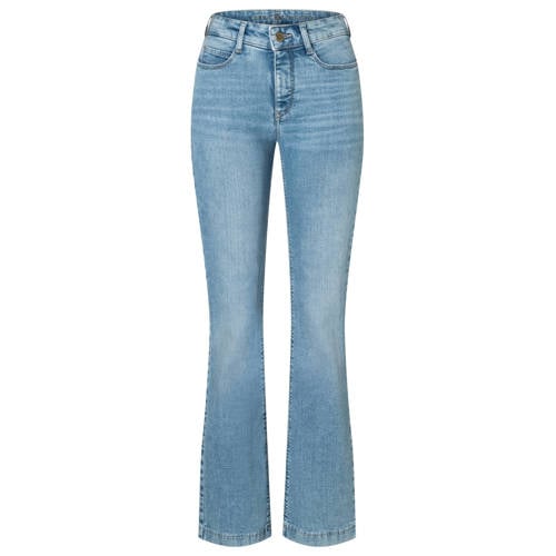 MAC straight leg jeans light blue denim afbeelding