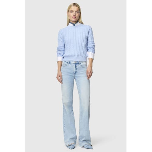 MAC straight leg jeans light blue denim afbeelding