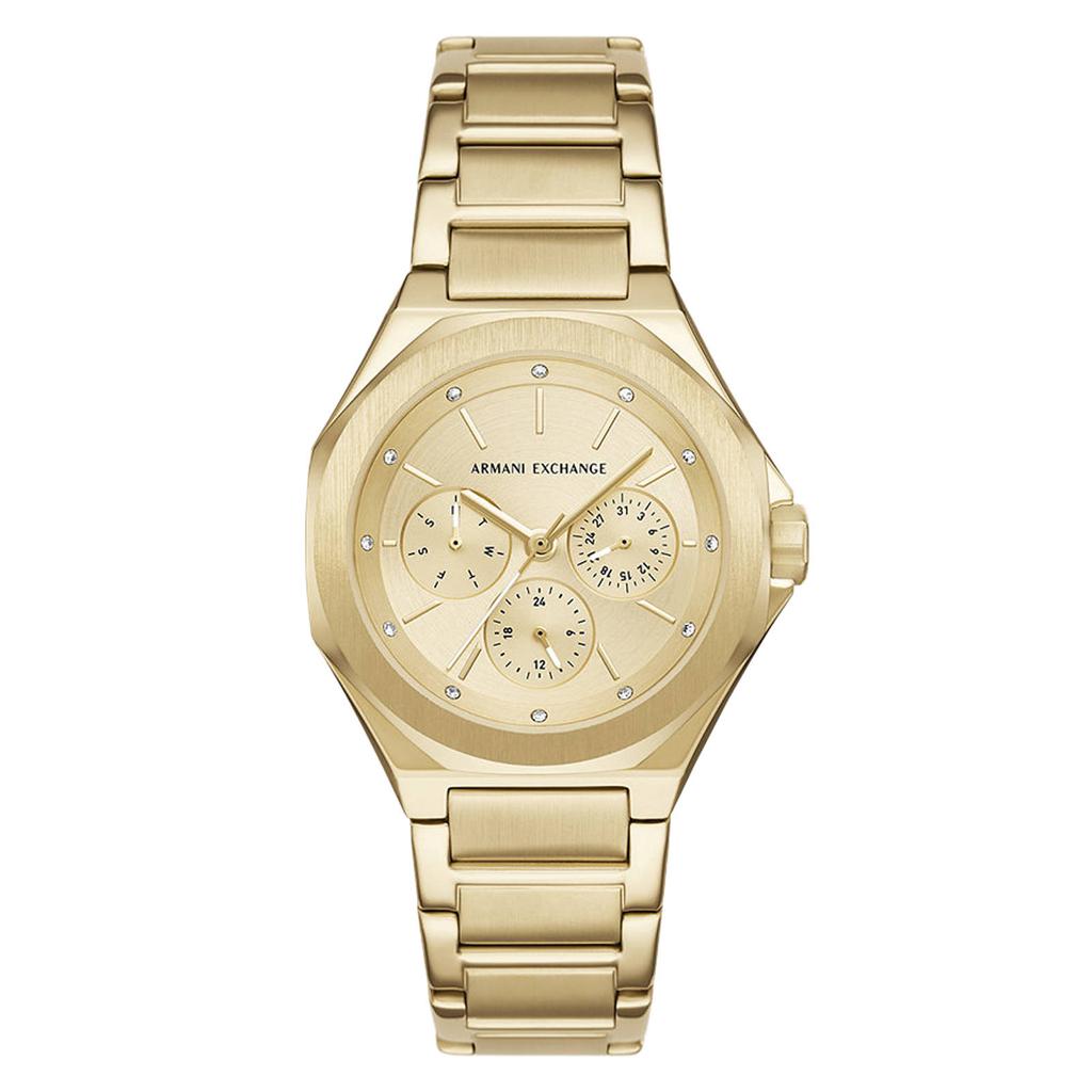 Armani Exchange horloge AX4624 goudkleurig