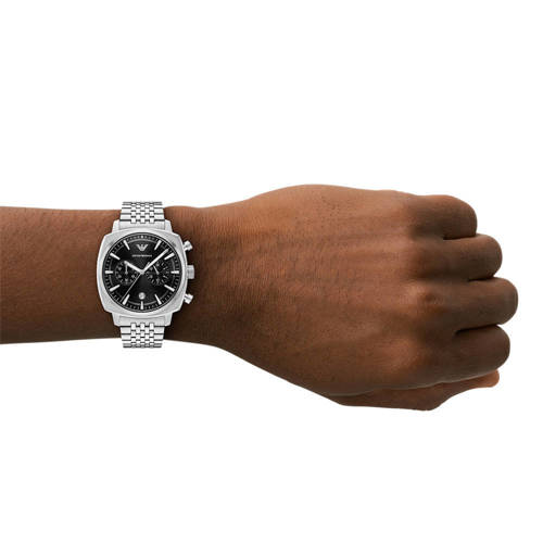 Emporio Armani horloge AR11725 zilverkleurig afbeelding