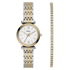 horloge + armband ES5450SET zilverkleurig