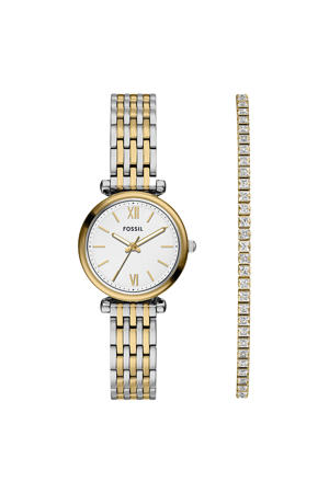 horloge + armband ES5450SET zilverkleurig
