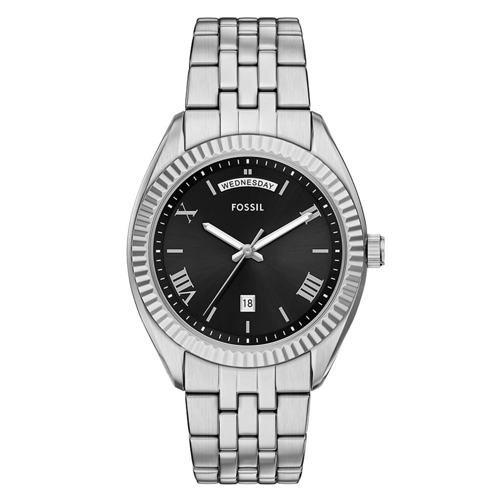 Fossil horloge FS6139 zilverkleurig